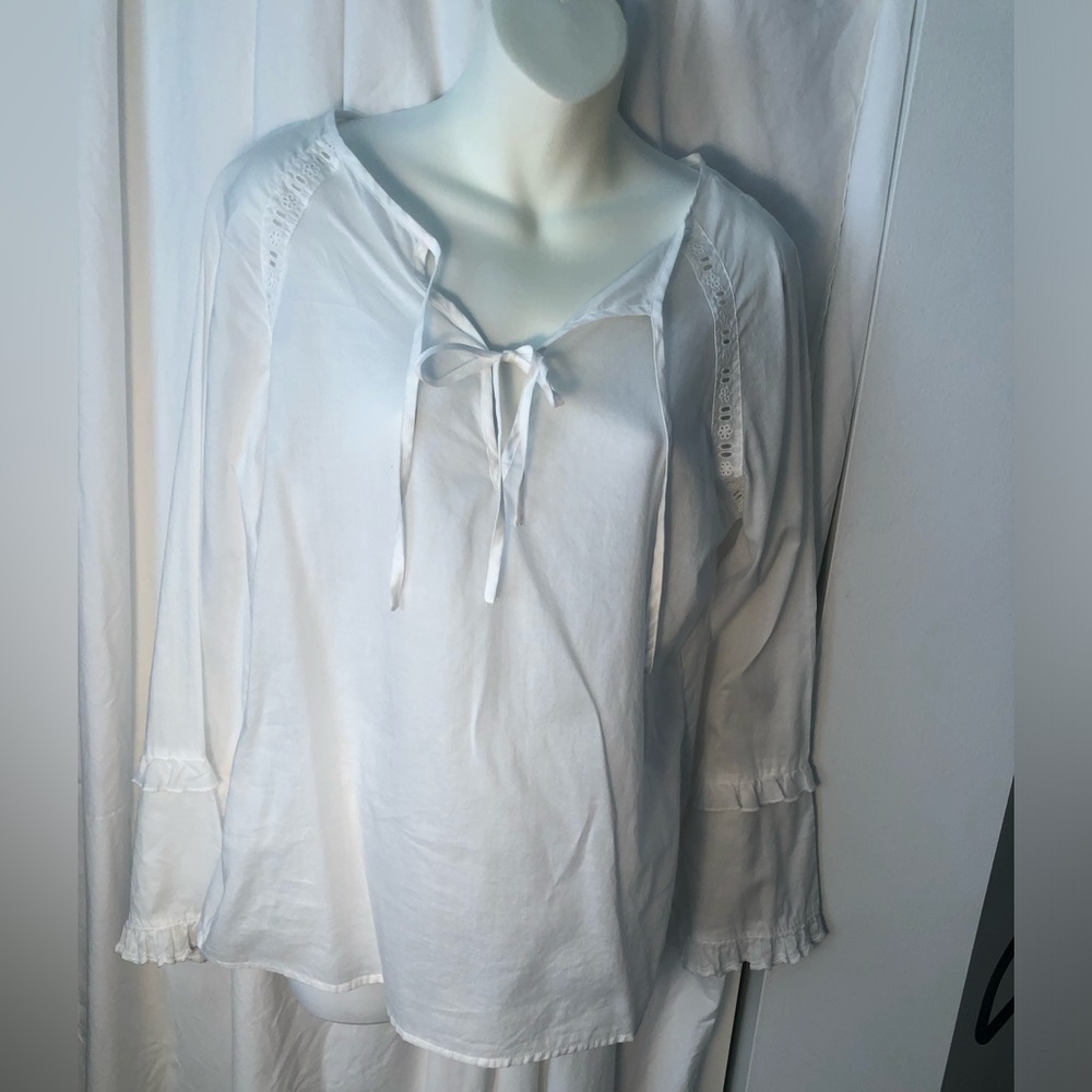 The Limited White Cotton Shirt